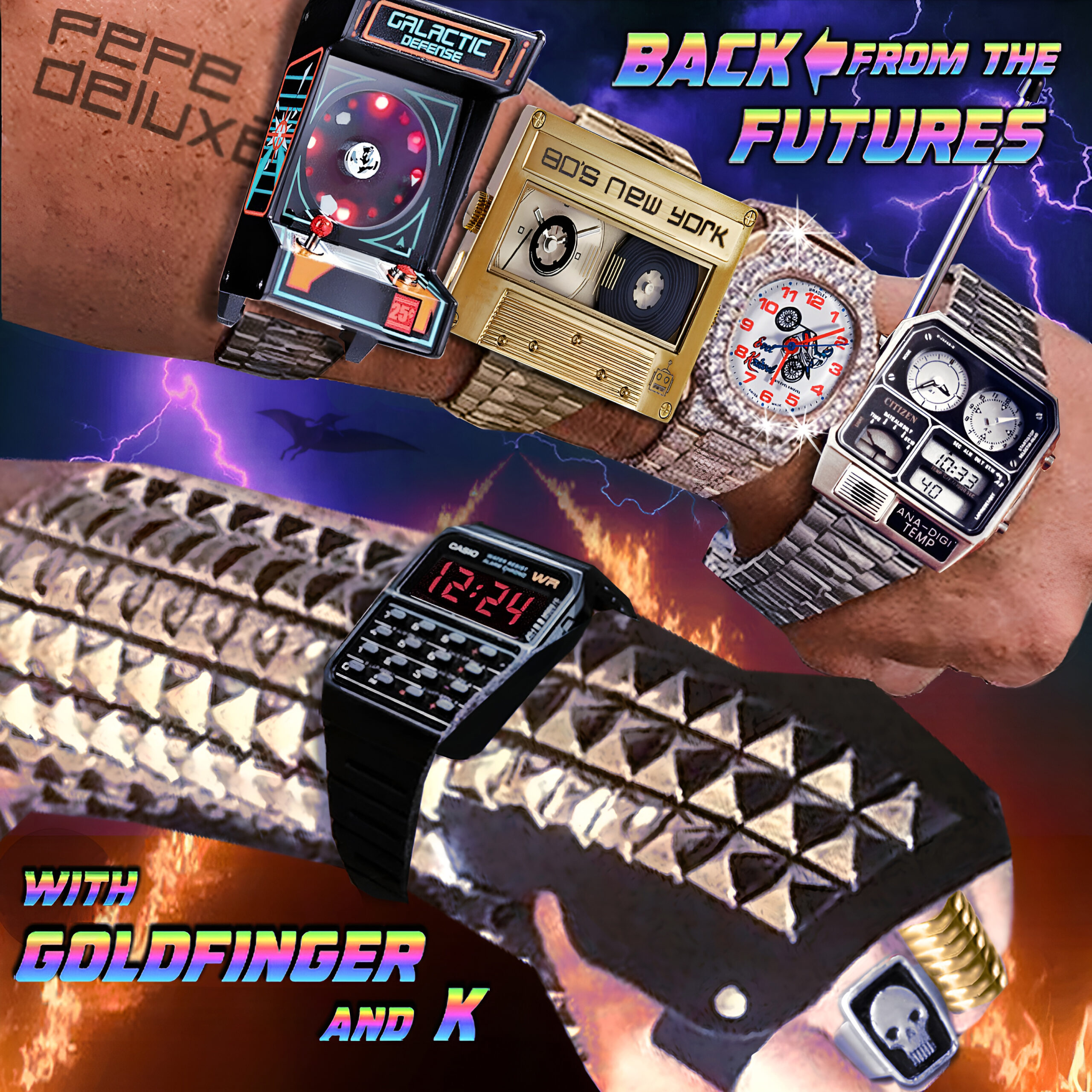 Pepe Deluxé shares new single, “Back From The Futures With Goldfinger and K”