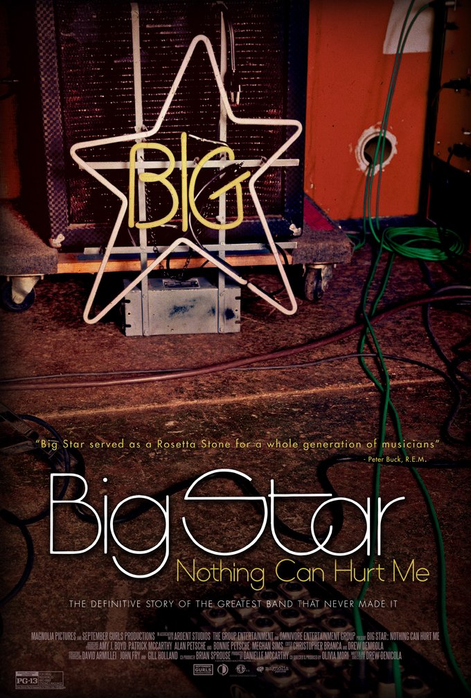 BIG STAR: NOTHING CAN HURT ME opening next week – Big Star tributes happening in Chicago and New York this weekend