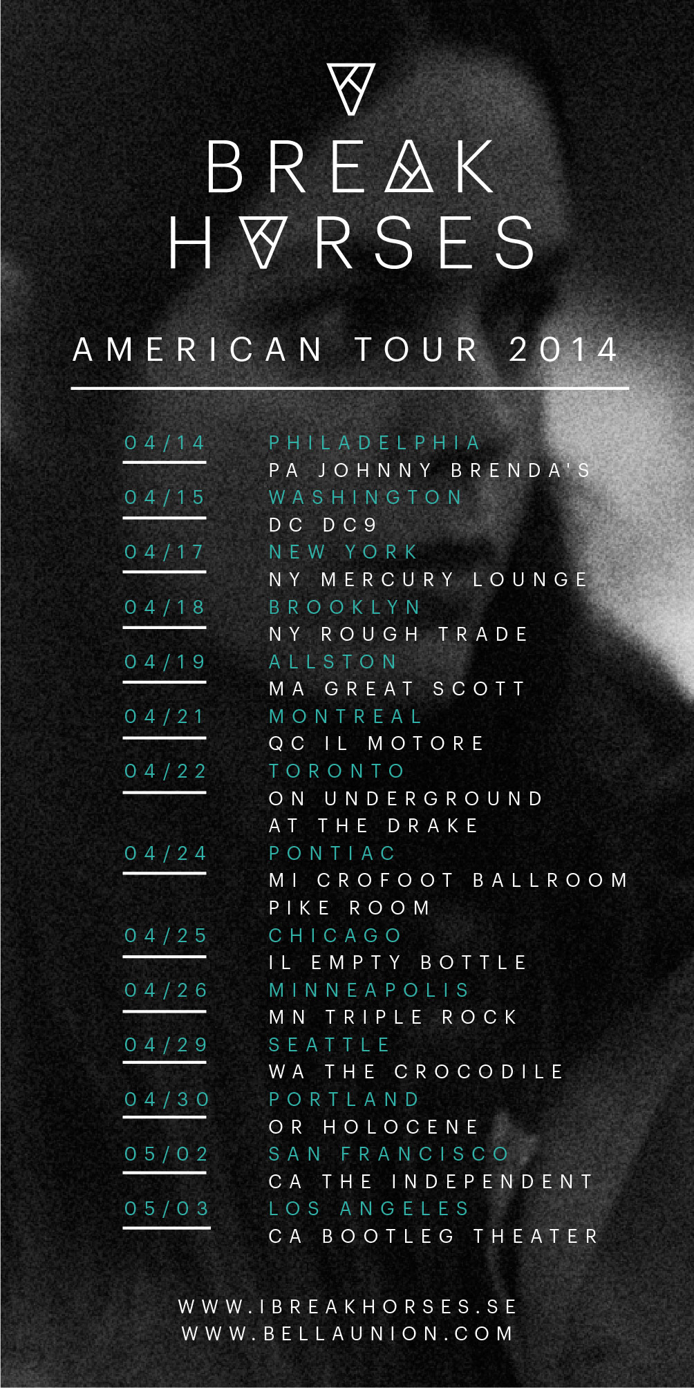 I Break Horses gets remixed by The Field, releasing new Remix EP & touring North America in April