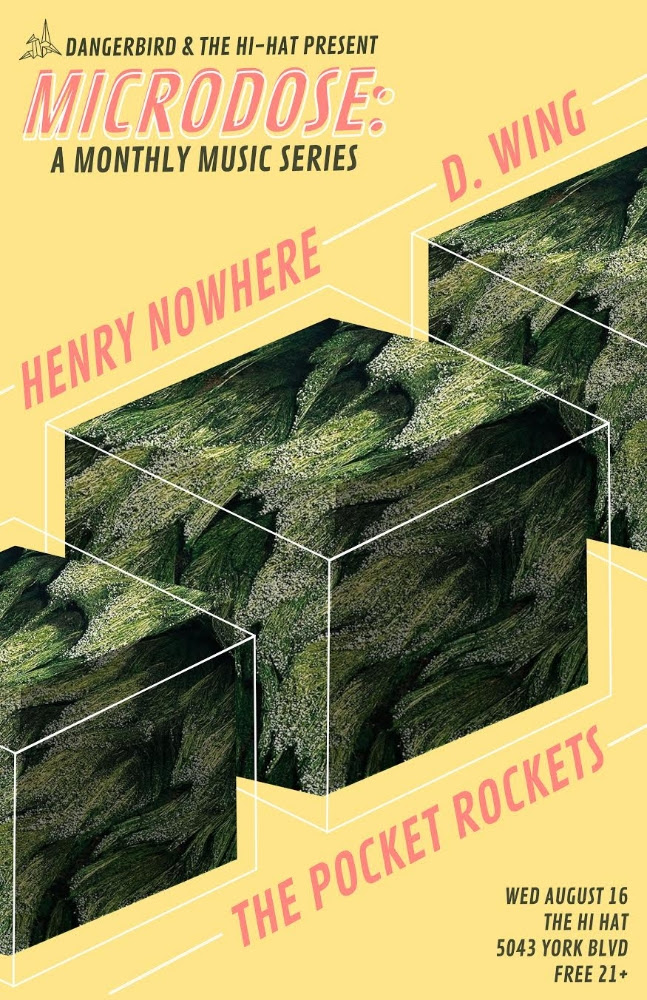 Pocket Rockets and D. Wing perform a MICRODOSE Session at The Hi Hat (8/16)