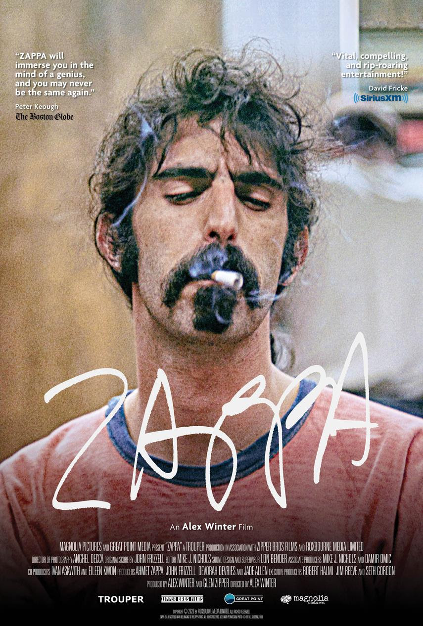 Watch the official trailer for ZAPPA, directed by Alex Winter